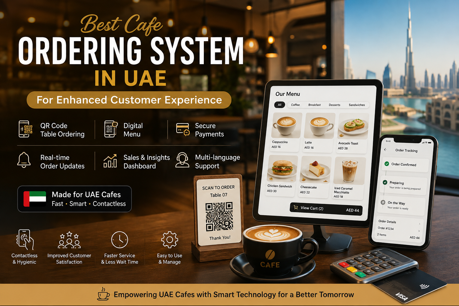 Best Cafe Ordering System in UAE: Boost Your Sales